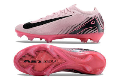 Men's Nike Air Zoom Mercurial Vapor 16 Elite FG Firm Ground Low-Tops Football Boots - Pink/Black