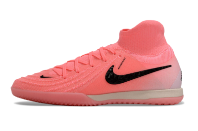 Men's Nike Phantom Luna Elite NU IC Indoor & Futsal High-Tops Football Shoes - Pink/Black