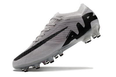 Men's Nike Air Zoom Mercurial Vapor 15 Elite AG Artificial Grass Low-Tops Football Boots - Grey/Black/Pink
