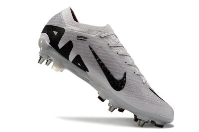 Men's Nike Air Zoom Mercurial Vapor 15 Elite SG Soft Ground Low-Tops Football Boots - Grey/Black/Pink