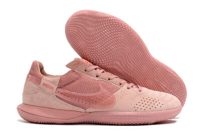 Men's Nike Street Gato IC Indoor & Futsal Low-Tops Football Shoes - Pink/Pink/Pink