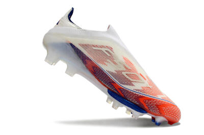 Men's Adidas F50 Adizero FG Firm Ground Low-Tops Football Boots - Red/White/Blue
