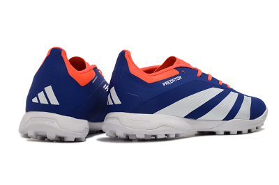 Unisex Adidas Predator 24 Elite TF Artificial Turf Low-Tops Football Shoes - Blue/White/Red