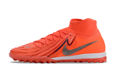 Men's Nike Phantom Luna 2 Elite TF Artificial Turf High-Tops Football Shoes - Red/Black/Blue/White