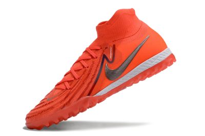 Men's Nike Phantom Luna 2 Elite TF Artificial Turf High-Tops Football Shoes - Red/Black/Blue/White