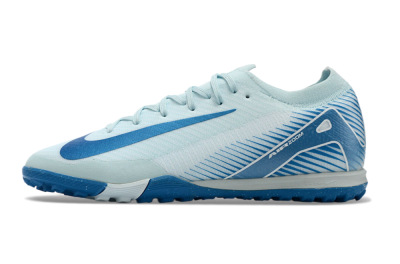 Unisex Nike Air Zoom Mercurial Vapor 16 Elite TF Artificial Turf Low-Tops Football Shoes - Jade/Beige/Blue