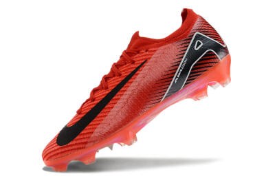 Men's Nike Air Zoom Mercurial Vapor 16 Elite FG Firm Ground Low-Tops Football Boots - Red/White/Black