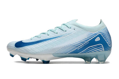 Men's Nike Air Zoom Mercurial Vapor 16 Elite FG Firm Ground Low-Tops Football Boots - Jade/White