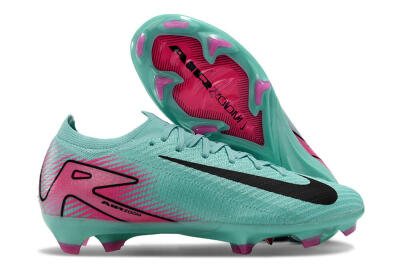 Men's Nike Air Zoom Mercurial Vapor 16 Elite FG Firm Ground Low-Tops Football Boots - Jade/Black/Pink