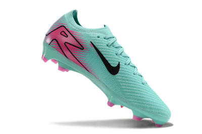Men's Nike Air Zoom Mercurial Vapor 16 Elite FG Firm Ground Low-Tops Football Boots - Jade/Black/Pink