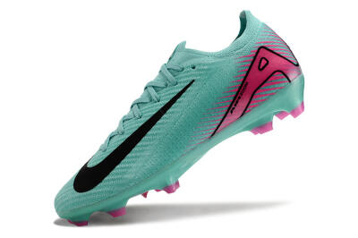 Men's Nike Air Zoom Mercurial Vapor 16 Elite FG Firm Ground Low-Tops Football Boots - Jade/Black/Pink