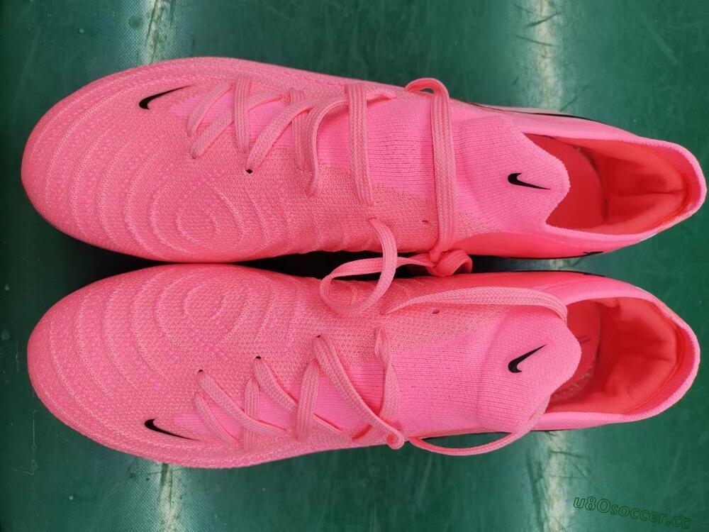 Men's Nike Phantom Luna Elite FG Firm Ground Low-Tops Football Boots - Pink/Black