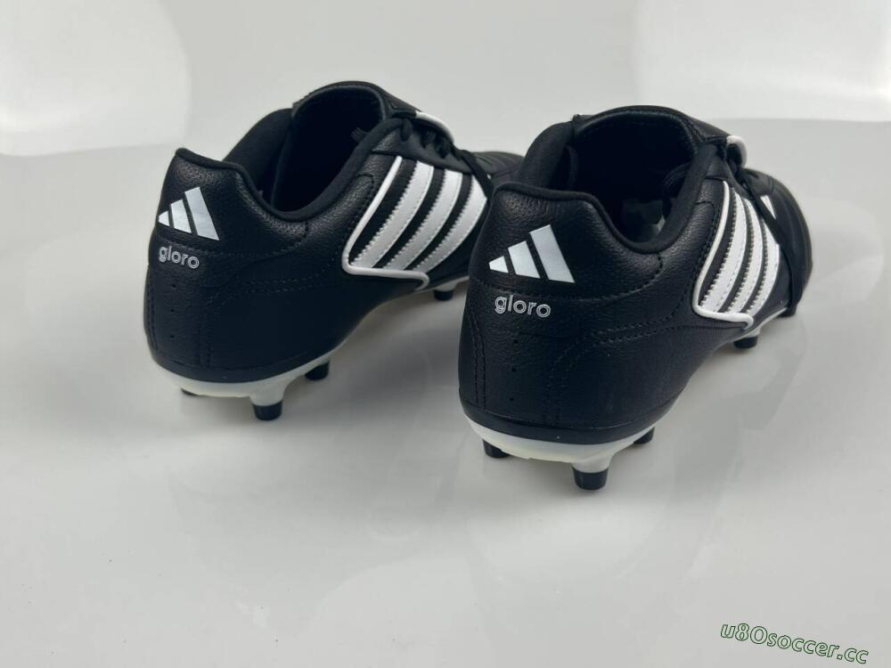 Men's Adidas Copa Gloro 2024 FG Firm Ground Low-Tops Football Boots - Black/White/Beige