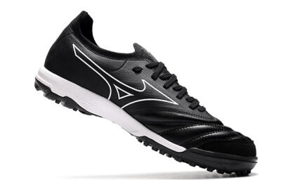 Men's Mizuno Morelia Neo Sala β TF Artificial Turf Low-Tops Football Shoes - Black/White