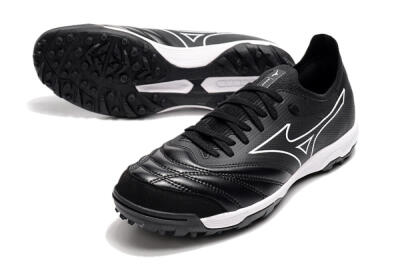 Men's Mizuno Morelia Neo Sala β TF Artificial Turf Low-Tops Football Shoes - Black/White