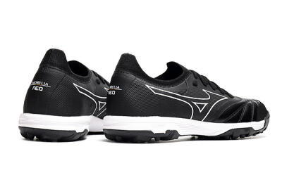 Men's Mizuno Morelia Neo Sala β TF Artificial Turf Low-Tops Football Shoes - Black/White