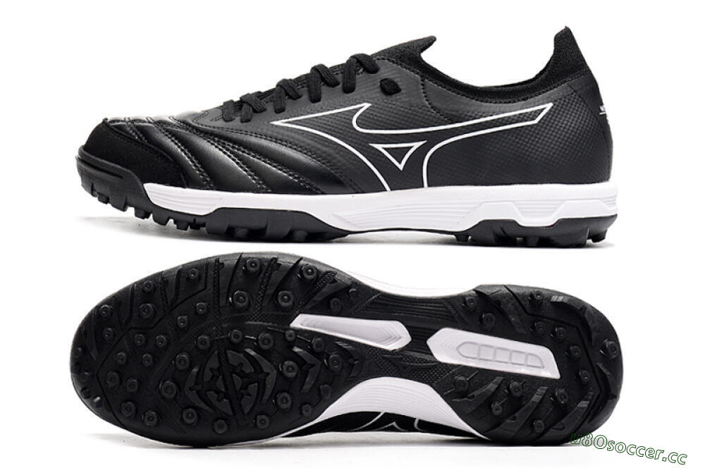Men's Mizuno Morelia Neo Sala β TF Artificial Turf Low-Tops Football Shoes - Black/White 1