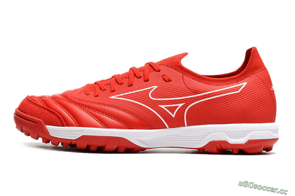 Men's Mizuno Morelia Neo Sala β TF Artificial Turf Low-Tops Football Shoes - Red/White 0