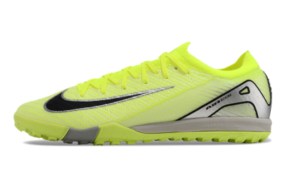 Men's Nike Air Zoom Mercurial Vapor 16 Elite TF Artificial Turf Low-Tops Football Shoes - Yellow/Black/Silver/Grey