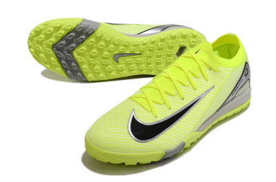 Men's Nike Air Zoom Mercurial Vapor 16 Elite TF Artificial Turf Low-Tops Football Shoes - Yellow/Black/Silver/Grey