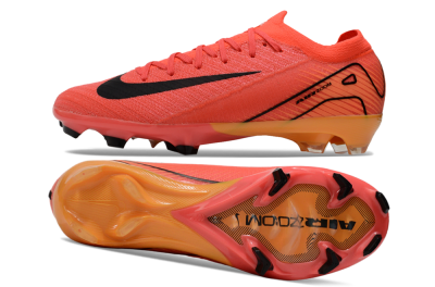 Men's Nike Air Zoom Mercurial Vapor 16 Elite FG Firm Ground Low-Tops Football Boots - Red/Black/Yellow