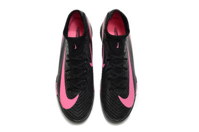 Unisex Nike Air Zoom Mercurial Superfly 10 Elite TF Artificial Turf High-Tops Football Shoes - Black/Pink