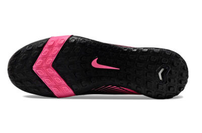 Unisex Nike Air Zoom Mercurial Superfly 10 Elite TF Artificial Turf High-Tops Football Shoes - Black/Pink