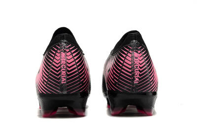 Unisex Nike Air Zoom Mercurial Vapor 16 Elite FG Firm Ground Low-Tops Football Boots - Black/Pink