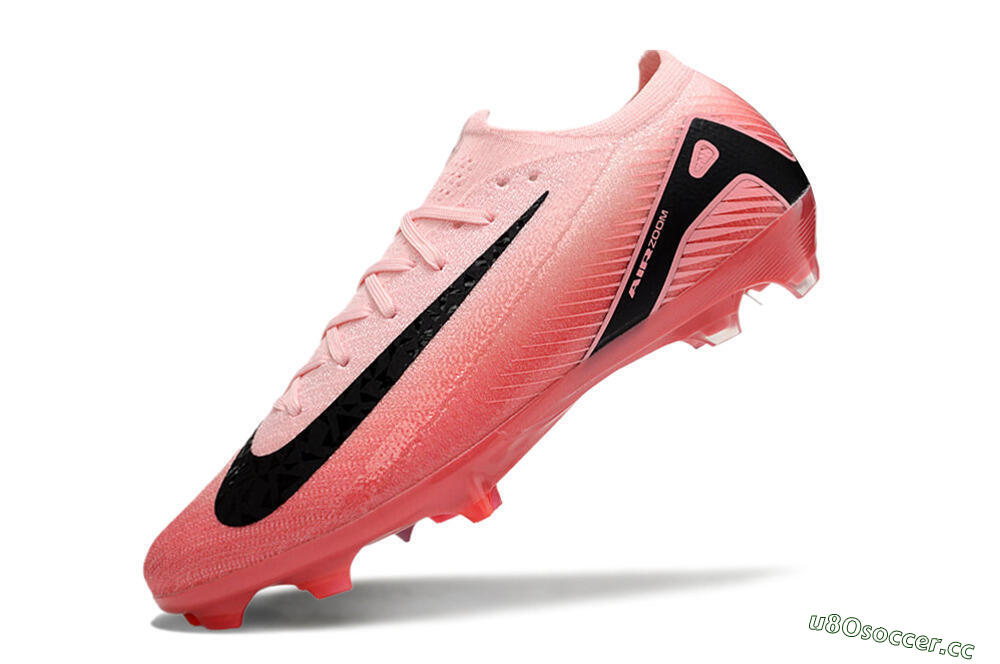Unisex Nike Air Zoom Mercurial Vapor 16 Elite FG Firm Ground Low-Tops Football Boots - Pink/Black 5
