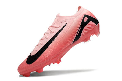 Unisex Nike Air Zoom Mercurial Vapor 16 Elite FG Firm Ground Low-Tops Football Boots - Pink/Black