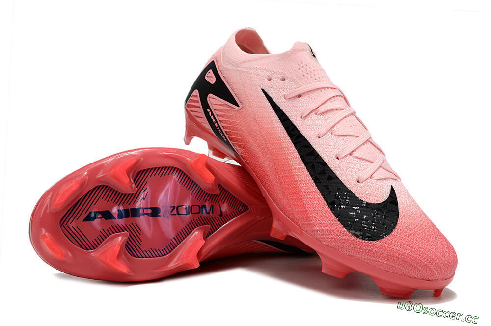 Unisex Nike Air Zoom Mercurial Vapor 16 Elite FG Firm Ground Low-Tops Football Boots - Pink/Black 3