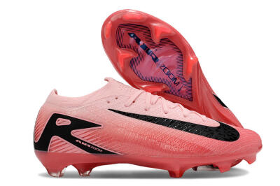 Unisex Nike Air Zoom Mercurial Vapor 16 Elite FG Firm Ground Low-Tops Football Boots - Pink/Black