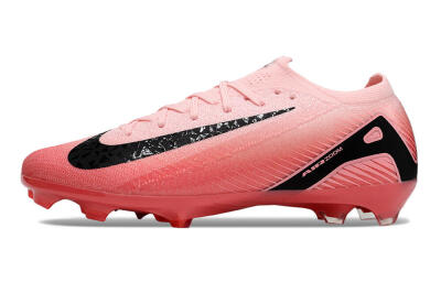 Unisex Nike Air Zoom Mercurial Vapor 16 Elite FG Firm Ground Low-Tops Football Boots - Pink/Black