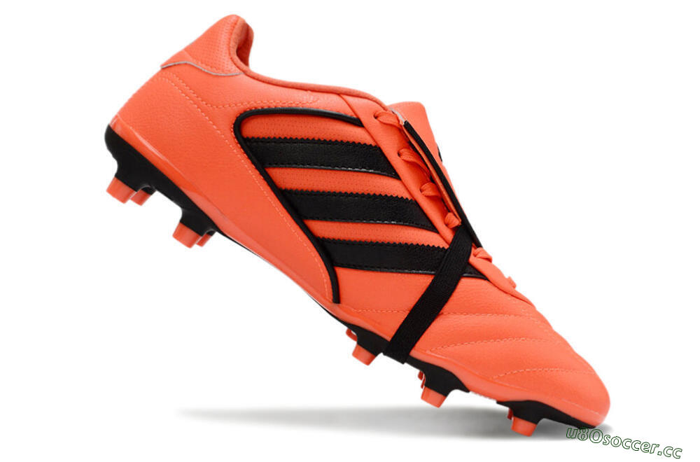 Men's Adidas Copa Gloro 2 FG Firm Ground Low-Tops Football Boots - Red/Black 4