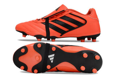 Men's Adidas Copa Gloro 2 FG Firm Ground Low-Tops Football Boots - Red/Black