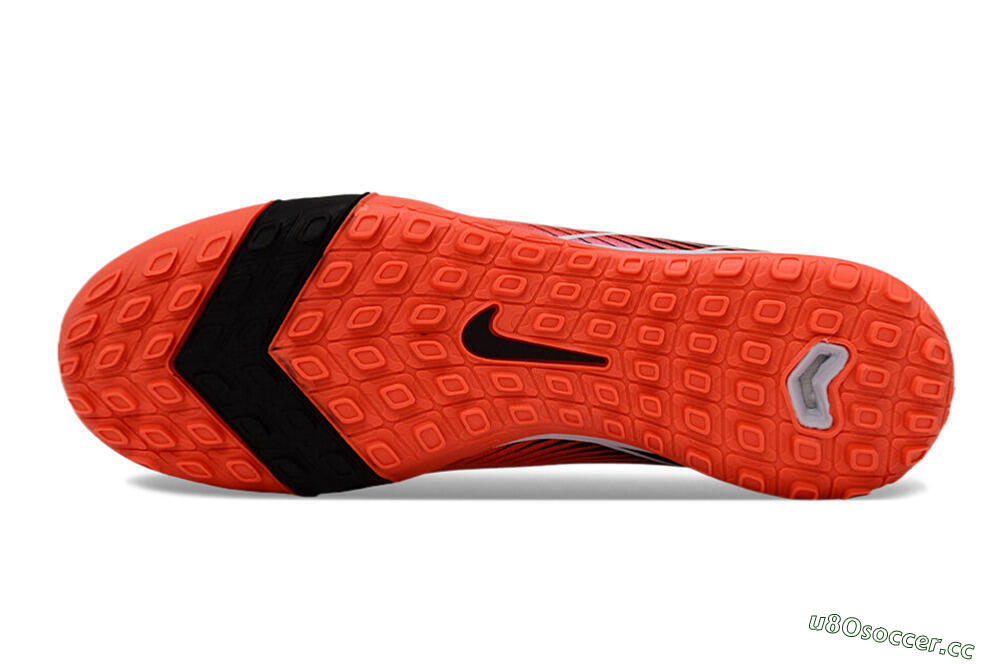 Unisex Nike Air Zoom Mercurial Vapor 16 Elite TF Artificial Turf Low-Tops Football Shoes - Red/Black/White 7