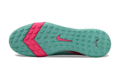 Unisex Nike Air Zoom Mercurial Superfly 10 Elite TF Artificial Turf High-Tops Football Shoes - Green/Pink/Black