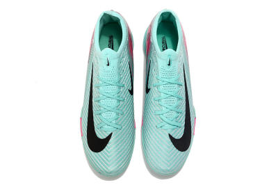 Unisex Nike Air Zoom Mercurial Vapor 16 Elite AG Artificial Grass Low-Tops Football Boots - Green/Pink/Black
