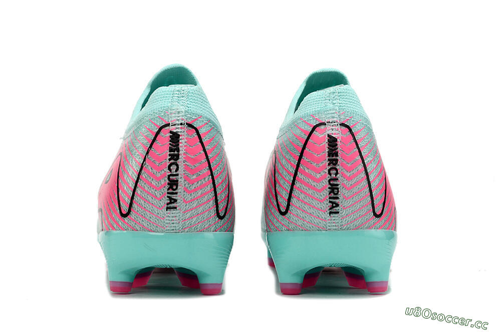Unisex Nike Air Zoom Mercurial Vapor 16 Elite AG Artificial Grass Low-Tops Football Boots - Green/Pink/Black 6