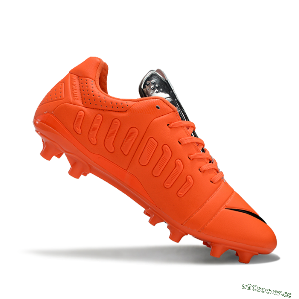 Men's Nike CTR360 Maestri III FG Firm Ground Low-Tops Football Boots - Orange/Black 4