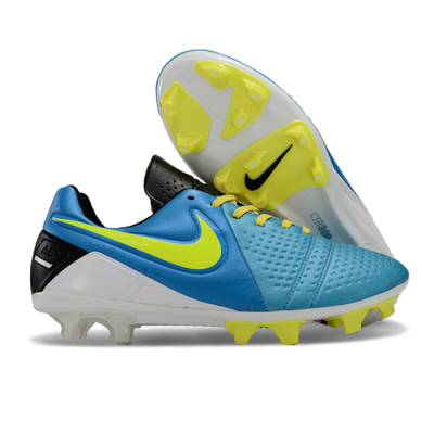 Men's Nike CTR360 Maestri III FG Firm Ground Low-Tops Football Boots - Blue/Yellow/Black