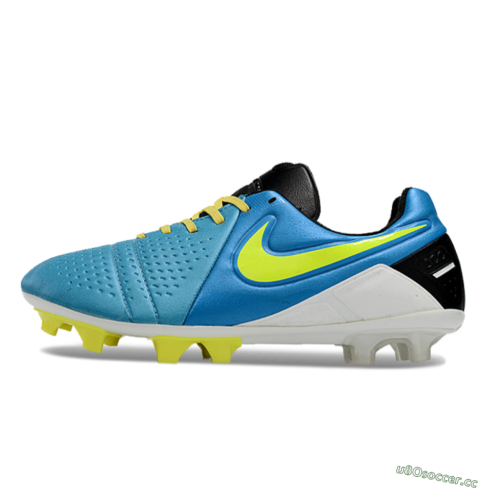 Men's Nike CTR360 Maestri III FG Firm Ground Low-Tops Football Boots - Blue/Yellow/Black 0