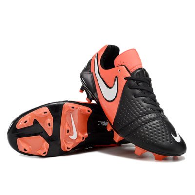 Men's Nike CTR360 Maestri III FG Firm Ground Low-Tops Football Boots - Black/Orange