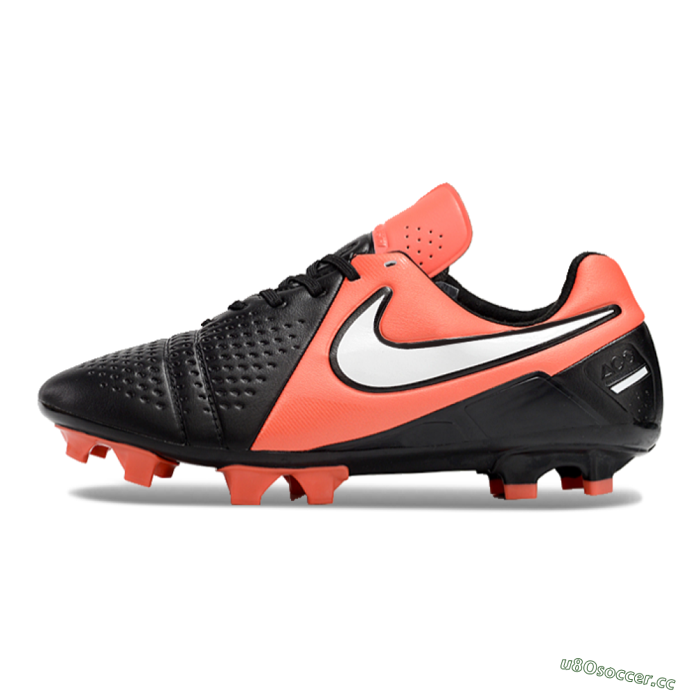 Men's Nike CTR360 Maestri III FG Firm Ground Low-Tops Football Boots - Black/Orange 0
