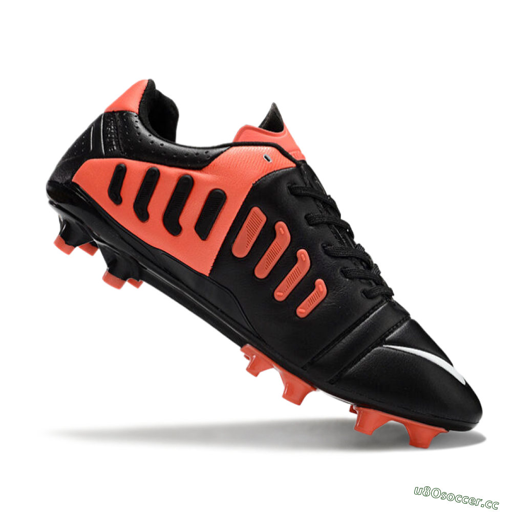 Men's Nike CTR360 Maestri III FG Firm Ground Low-Tops Football Boots - Black/Orange 5