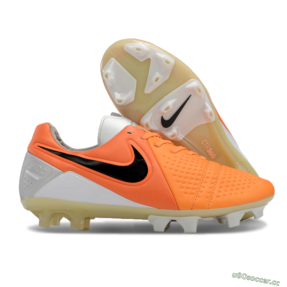 Men's Nike CTR360 Maestri III FG Firm Ground Low-Tops Football Boots - Orange/Black 2