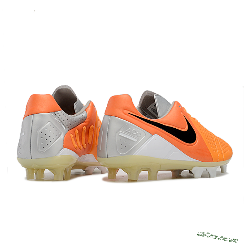 Men's Nike CTR360 Maestri III FG Firm Ground Low-Tops Football Boots - Orange/Black 6
