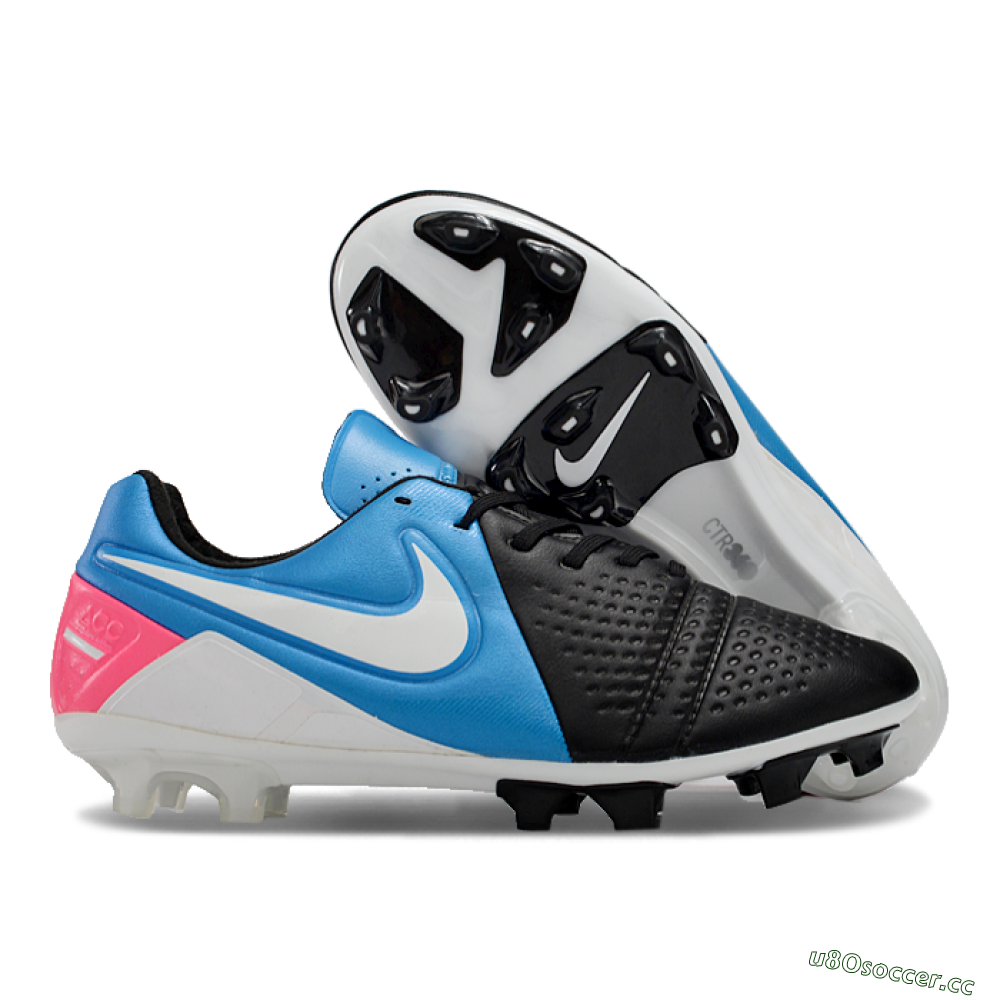 Men's Nike CTR360 Maestri III FG Firm Ground Low-Tops Football Boots - Blue/Black/Pink 2