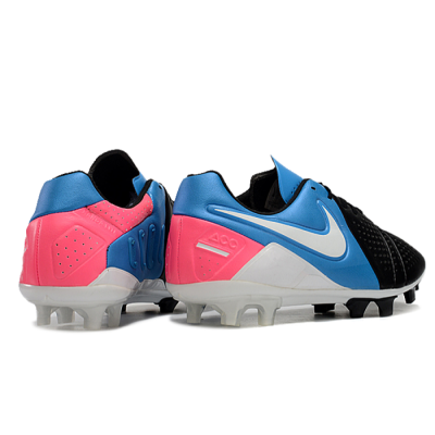 Men's Nike CTR360 Maestri III FG Firm Ground Low-Tops Football Boots - Blue/Black/Pink