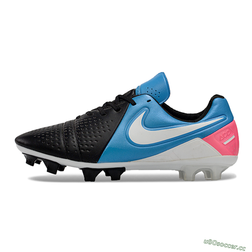Men's Nike CTR360 Maestri III FG Firm Ground Low-Tops Football Boots - Blue/Black/Pink 0